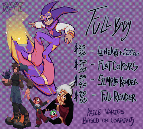 Full body pricing